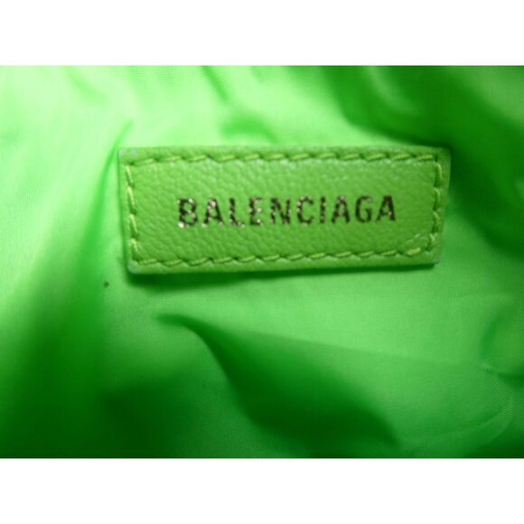 Balenciaga Demna‎ Gvasalia Green Canvas Graphic Print Backpack main image 4